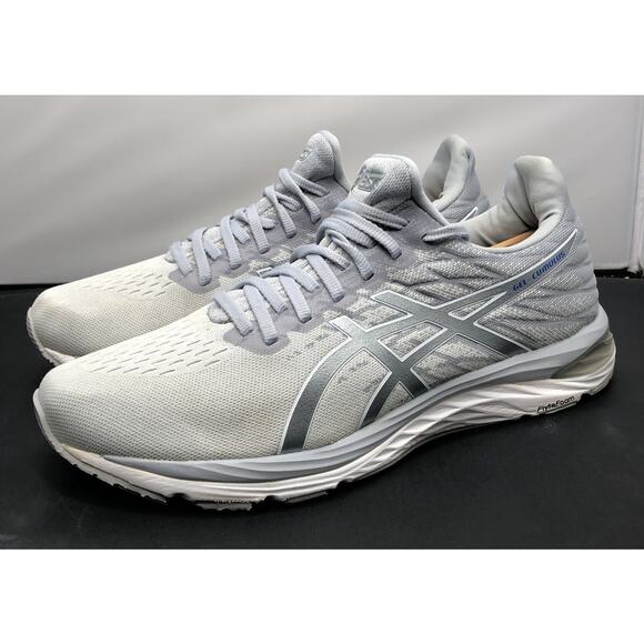 ASICS GEL Cumulus Gray Knit Running Shoes 1011A809 Mens Size 11.5 Fast Ship - Picture 3 of 12